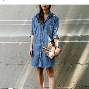 Sezane Halfonzo Shirt Dress